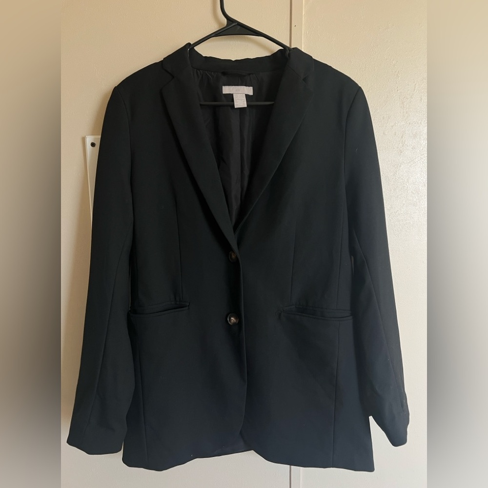 H&M Elegant Black Women's Blazer